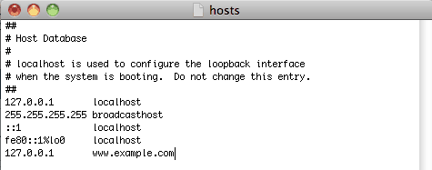 Hosts-Datei