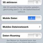 UMTS/3G deaktivieren
