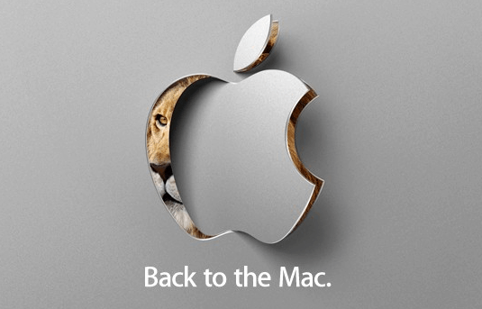 Back to the Mac (© Apple) Back to the Mac (© Apple)