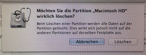 Alle Daten löschen