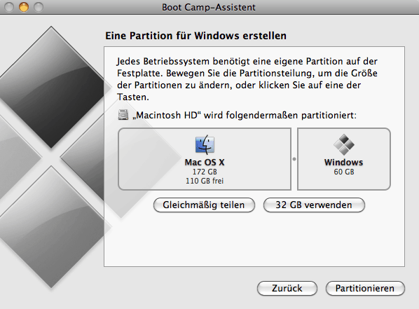 Boot Camp Partition