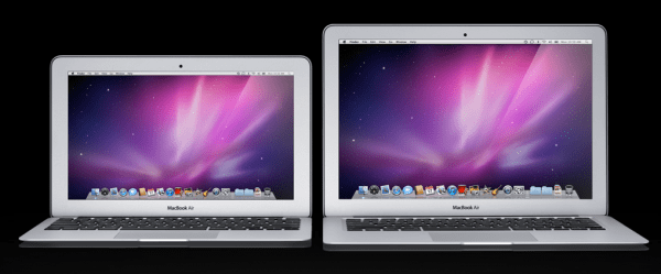 Die neuen MacBook-Air-Modelle (Quelle: © Apple)