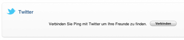 Twitter-Implementierung in Ping
